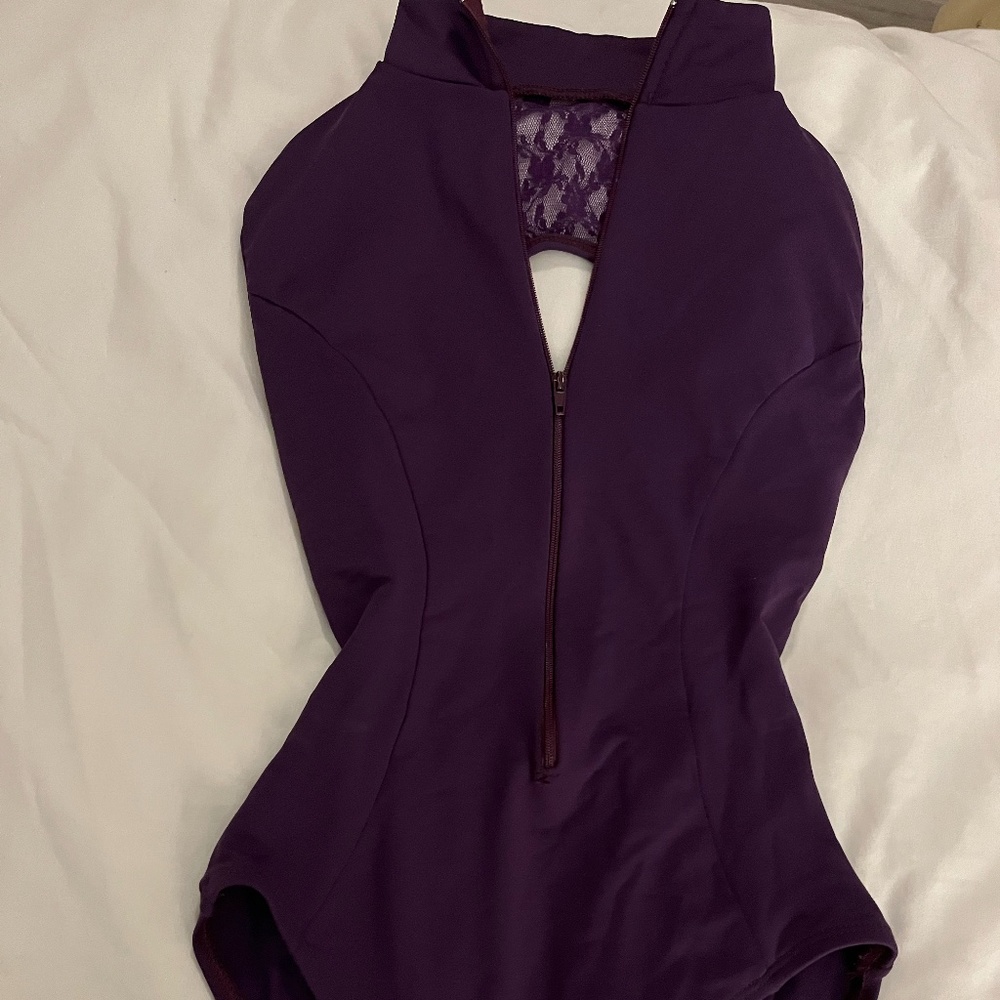 Ballet Mock Neck Leotard